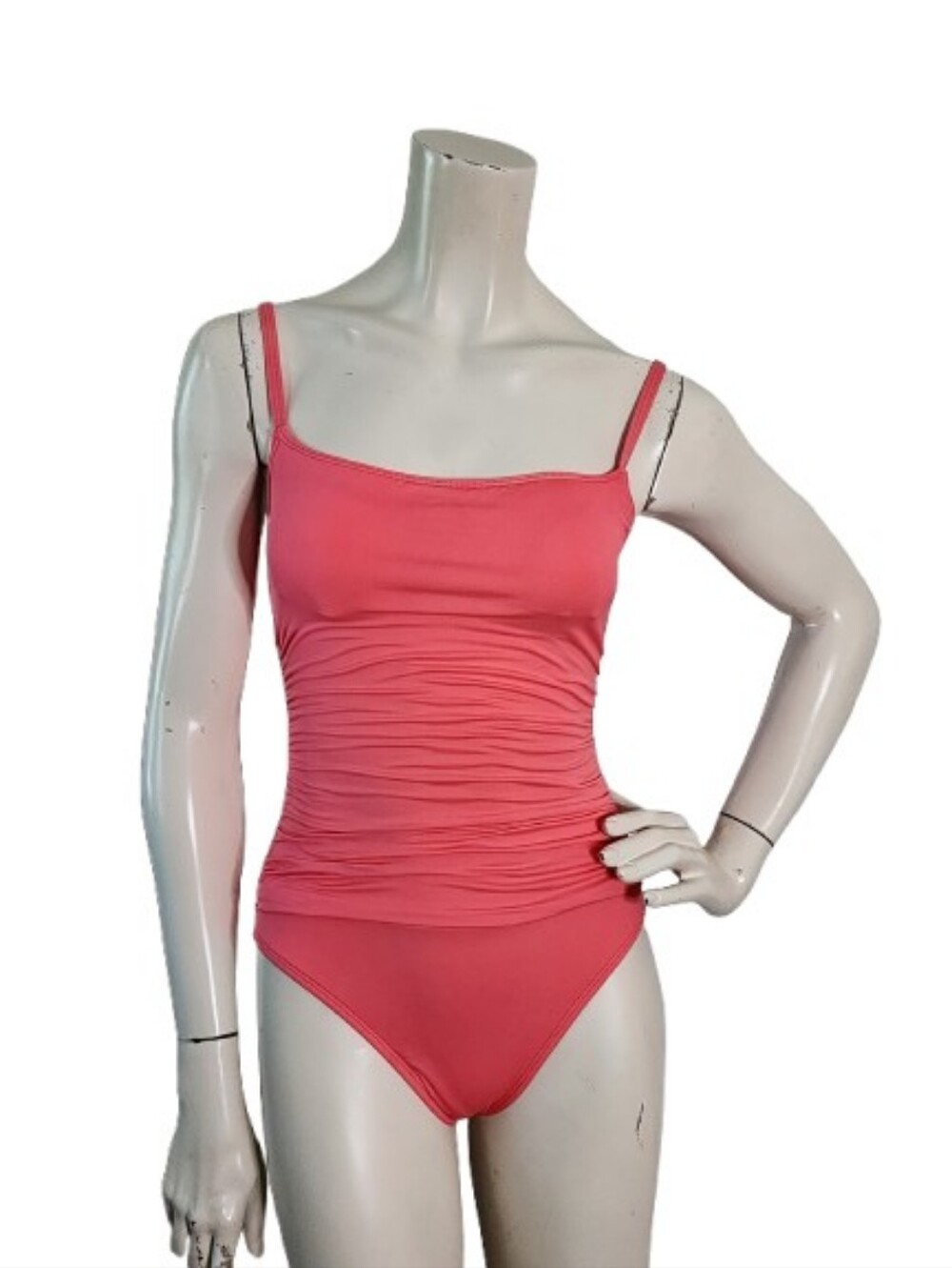 La Blanca One-Piece Swimsuit Women's 4 Coral